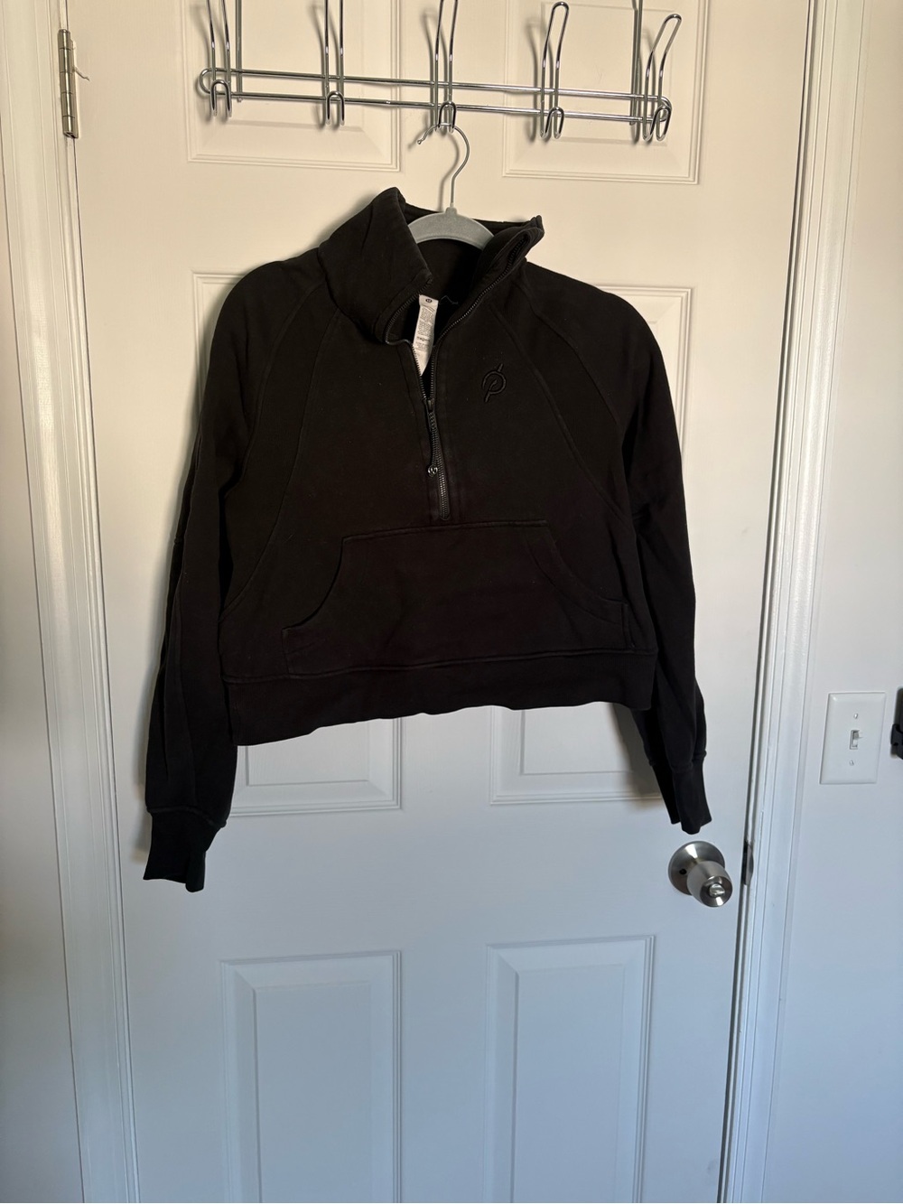 Peloton and Lululemon Cropped Scuba Quarter-Zip - size XS/S